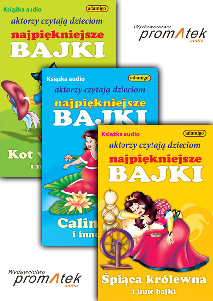 PAKIET: Aktorzy czytają dzieciom NAJPIĘKNIEJSZE BAJKI - ZESTAW II audiobook bajki